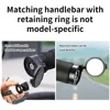 Bicycle Rearview Mirror Adjustable Rotate Bike Handlebar Plug Rear View Mirror Universal for MTB Road Bike Accessories 1