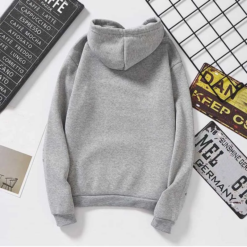 Spring Autumn Long Sleeve O-Neck Couple Sweatshirt Hoodies Unisex Hoodies Men Women Personalized Printing Pullover Tops (S-4XL)