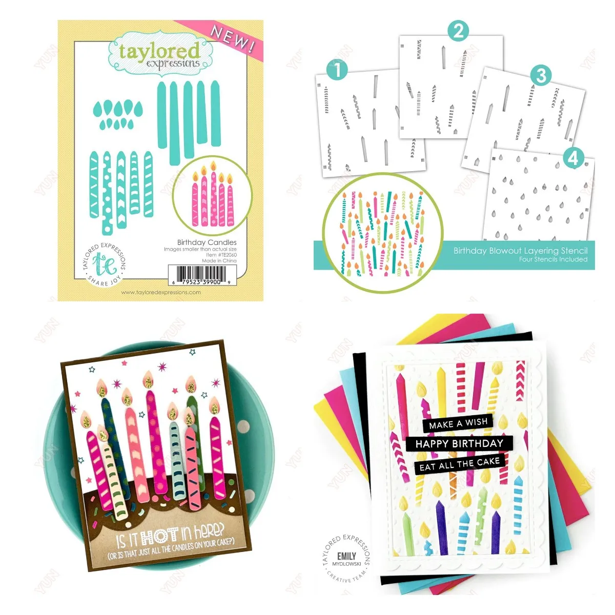 

Birthday Candles Blowout Layering Stencil Metal Cutting Dies Stencils Scrapbooking Stamp Photo Album Decorative Embossing New