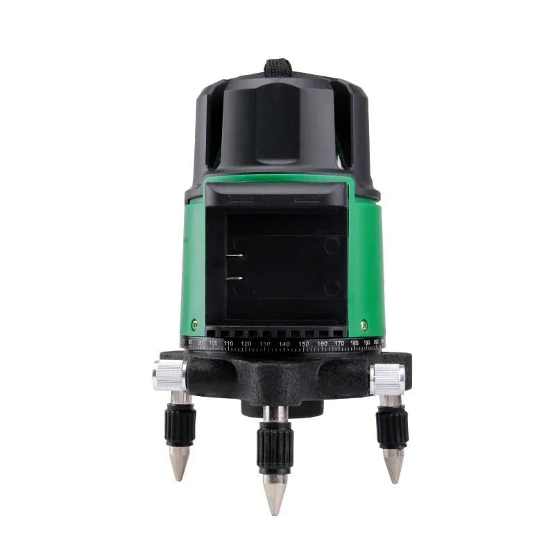 

New Beat DIY Green Laser Level 5B Measure Distance Indirect Heights 635nm 5 Lines 6 Points 360 Degree Rotary NBT-LL-5B
