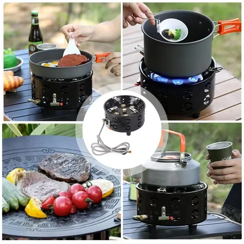7-Core Camping Stove 3