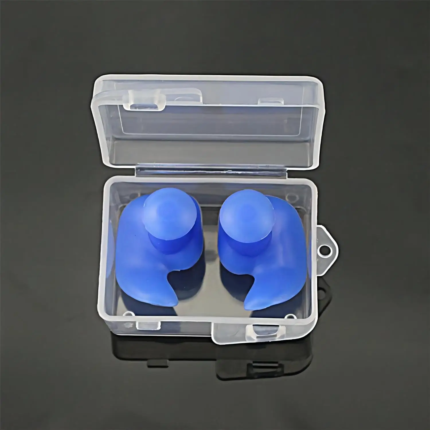 2 PCS Silicone Waterproof Earplug Environmental Soft Ear Plugs Adult Children Swimmers Swimming Diving Portable Earplug W/ Box 4