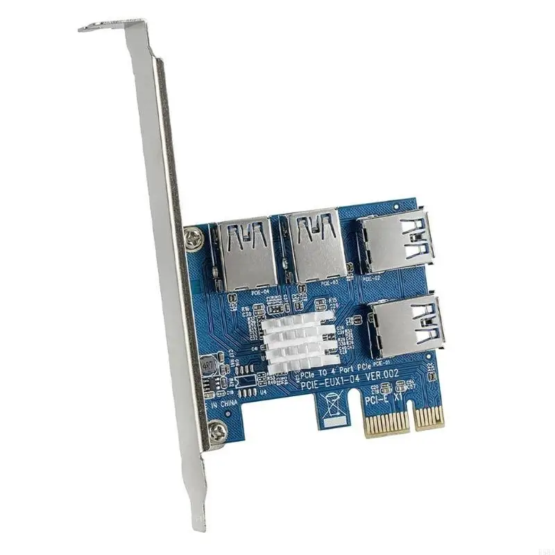 E5BA PCI-E 라이저 보드 14 GPU 확장 라이저 카드 USB GPU 어댑터 16X 슬롯