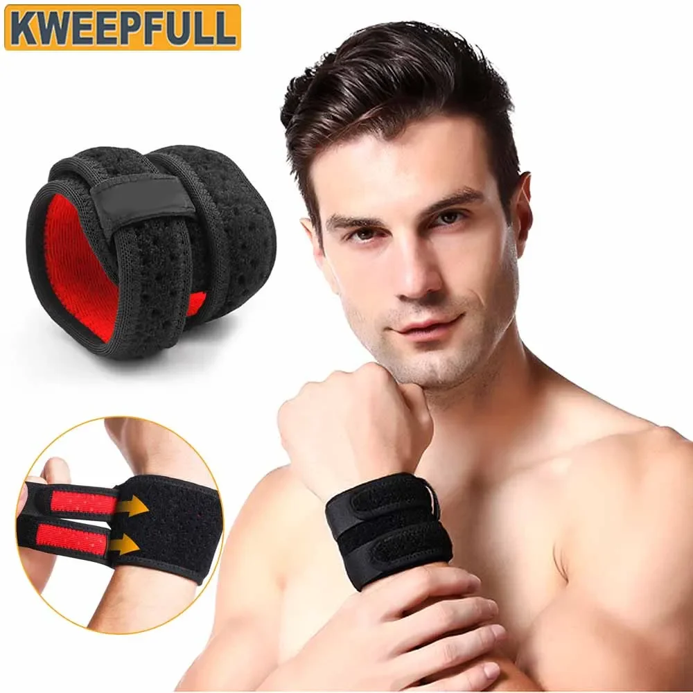 Adjustable Wrist Brace 1Pcs for TFCC Tears for Left and Right Wrists Support Weight Bearing Strain Exercise Relief pain