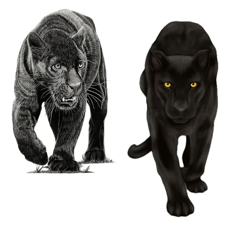 Wall Sticker Kids Room Background Home Decoration Mural Living Room Wallpaper Funny Decal Super Cool Panther E17 wall stickers,wall sticker