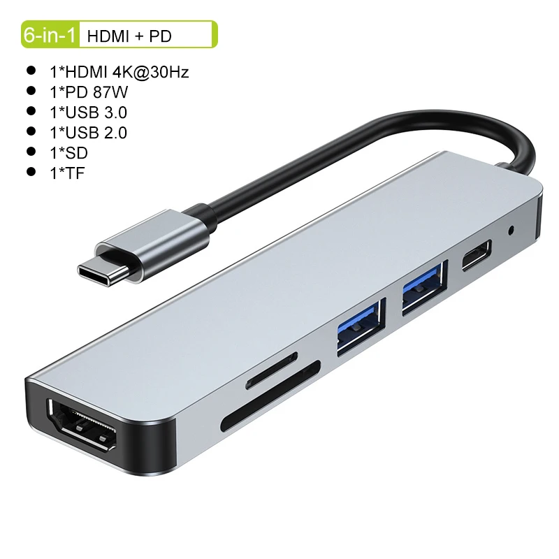 6in1 HDMI PD
