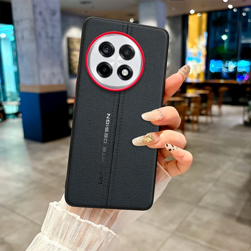 Luxury PU Leather Skin Fashion Protective Back Cover Case