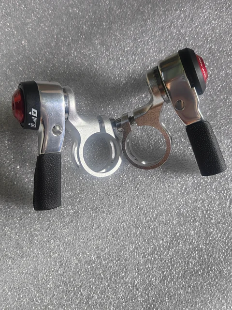 パーツ microSHIFT / BS-A11 / Bar End Shifters Cold Forged Aluminum Shifters MicroShift BS-A11 TT Bar End