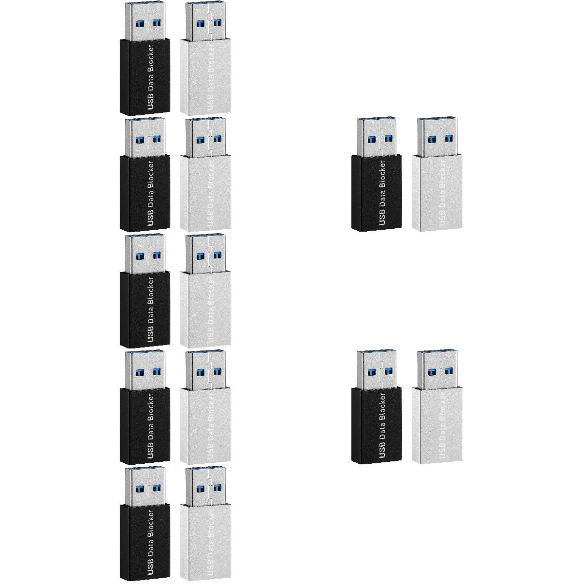 

Data Blocker USB Connector Against Juice Jacking Prevention Defenders Hacking Adapter Anti-hacking Chargers
