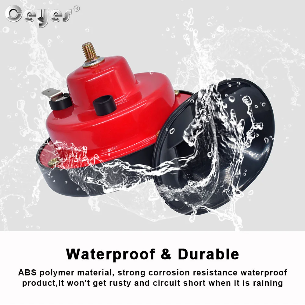 Car siren horn waterproof horn motorcycle horn car air horn Universal Loud Car Air Horn 1pcs