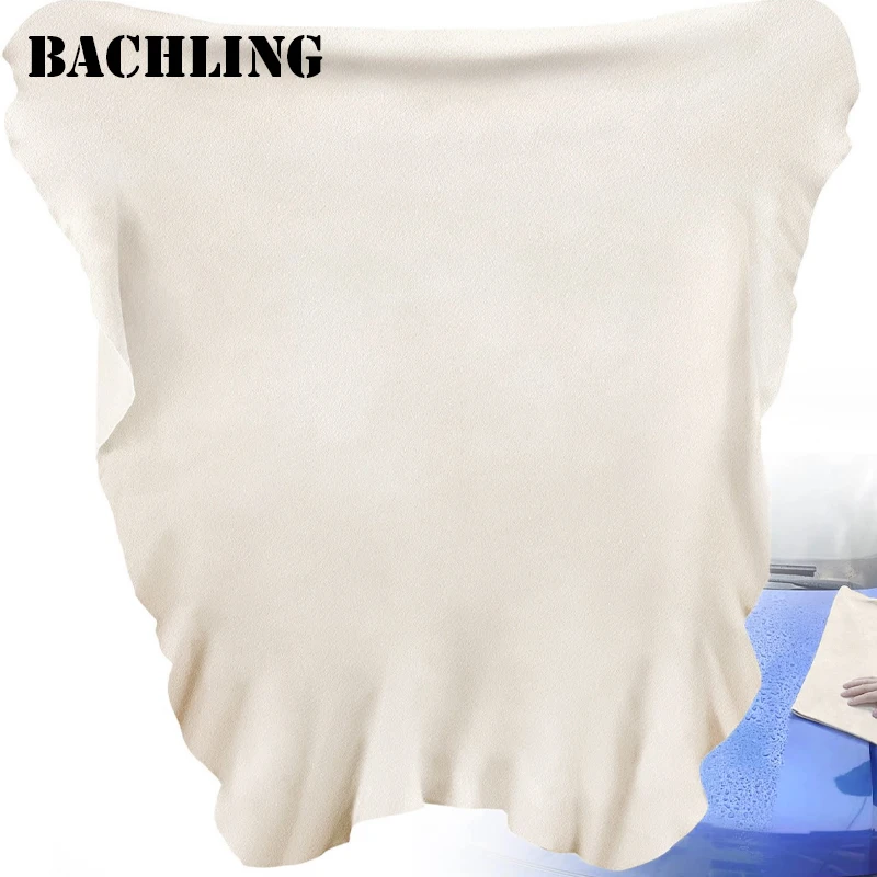 Deer Skin Towel Leather Cleaning Cloth Car Home Washing Care Ultra Absorbent Quick Dry For Car Wash Accessories