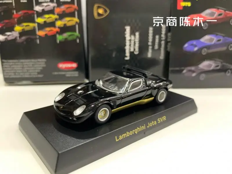 

KYOSHO 1/64 Lamborghini Jota SVR Collection die cast alloy trolley model ornaments gift