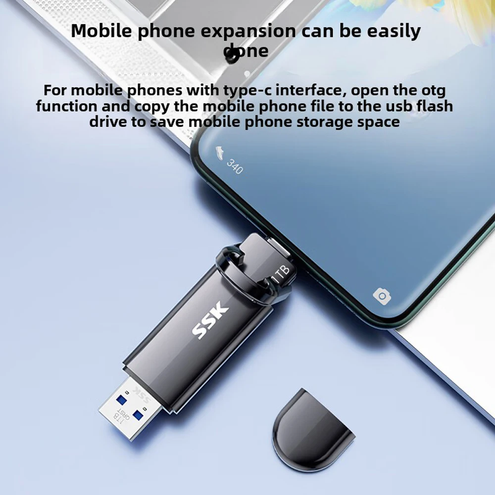 Ssk 500gb Usb C Flash Drive Flash Drive SSK 1000MB/s USB C