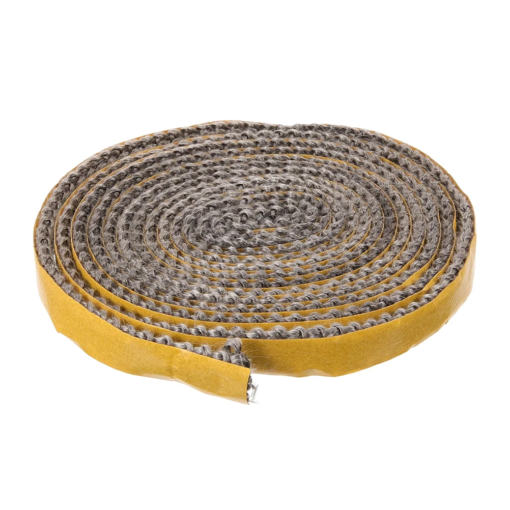 

1 Roll Fireplace Sealing Rope Wood Stove Door Gasket Wood Stove Door Seal Fire Resistance Rope