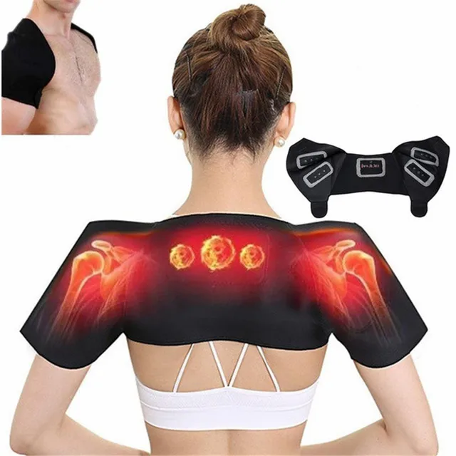 Tourmaline Self-heating Heat Therapy Pad Shoulder Protector Support Brace Pain Relief Health Care Magnet Heated Belt Tourmaline Self-heating Heat Therapy Pad Shoulder Protector Support Brace Pain Relief Health Care Magnet Heated Belt