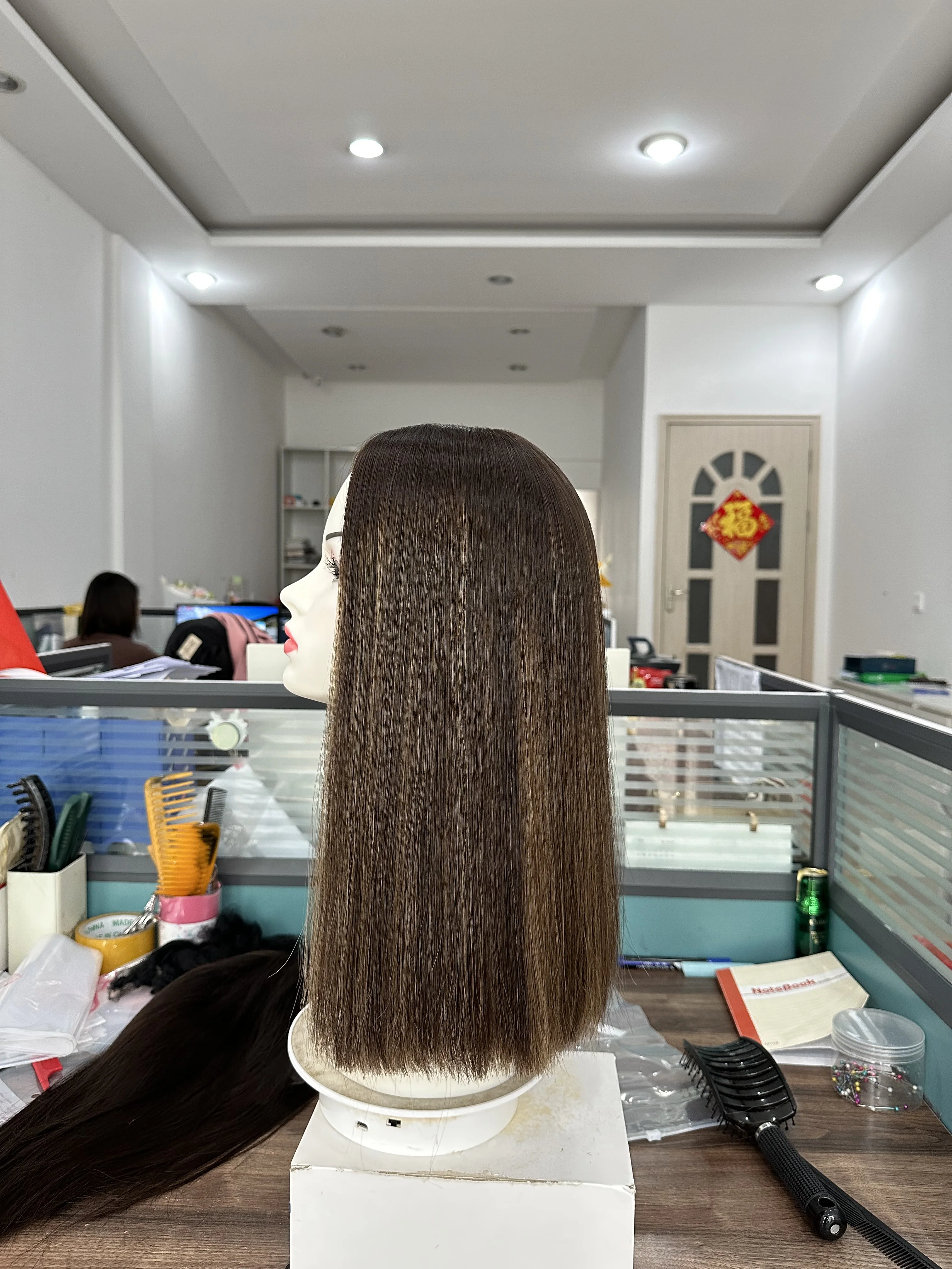 Tsingtaowigs alice skin top straight natural drying more stocks European Virgin Kosher Hair ,Best Sheitels,