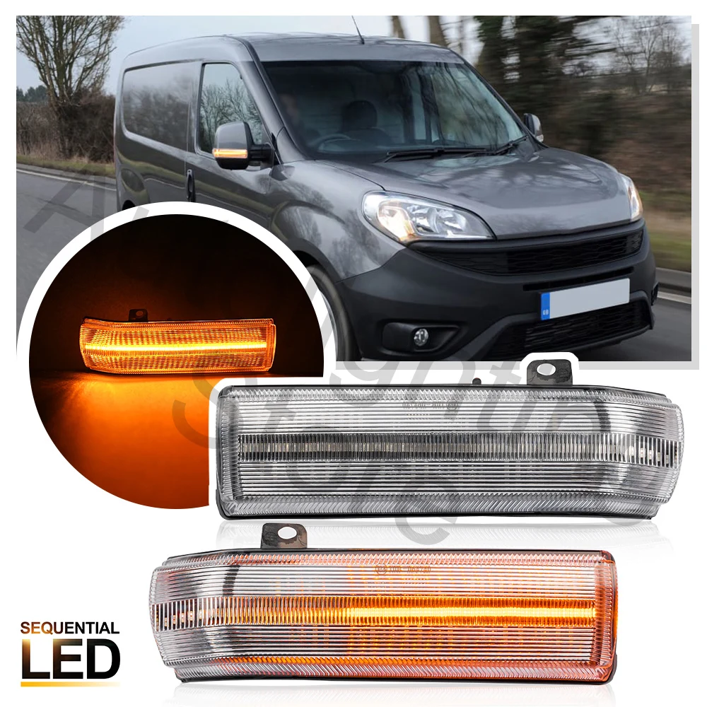 Clignotant De Rétroviseur Pour Fiat Doblo 2015-2022 - 71765449