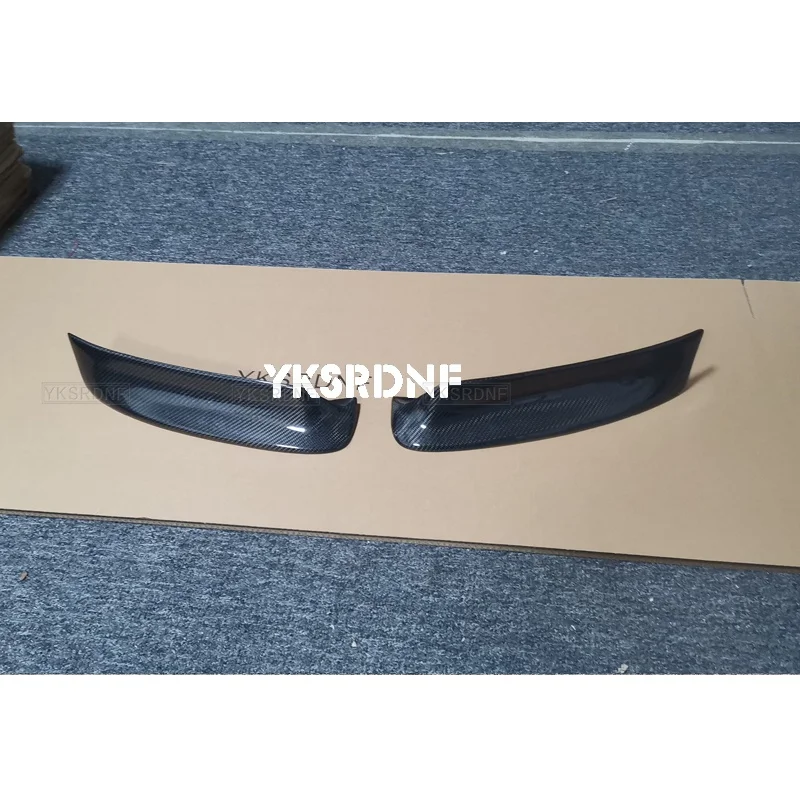 Carbon Fiber/FRP Car Front Bumper Lip Splitters Aprons Flaps for BMW 3 Series E46 M3 Coupe 1999-2006 Bumper Trims Spoiler