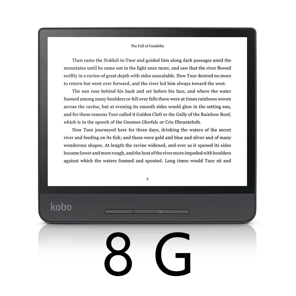 KOBO Forma 8.0" 300PPI E-Reader N782 ebook HD Mobius Carta EInk schermo Pannello piatto Impermeabile ComfortLight PRO Prezzo basso kindle