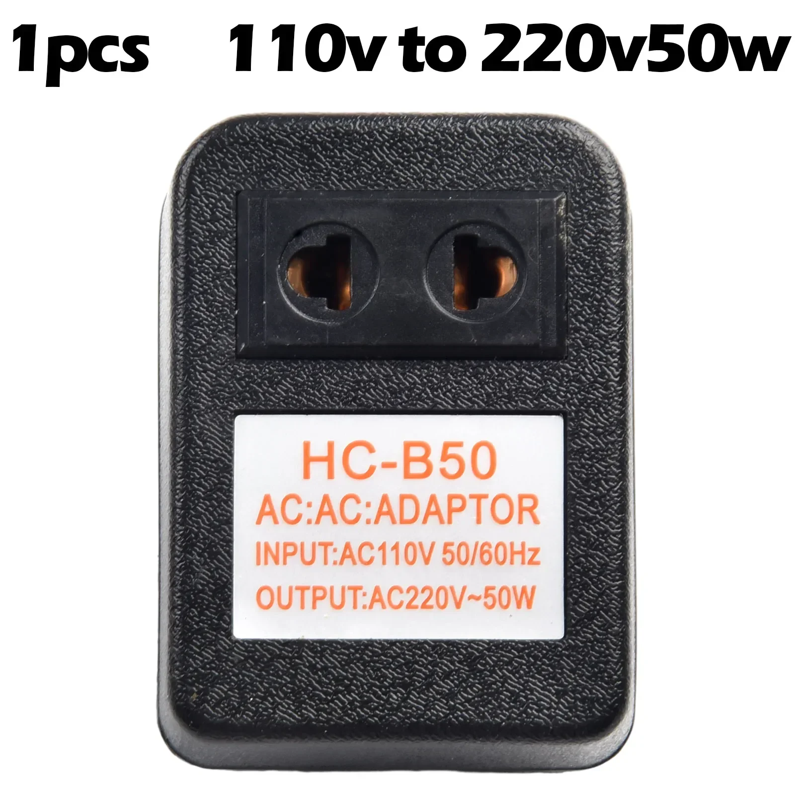 Voltage Converter Step-Down Transformer Travel Adapter 50W AC 220V To 110V/110V To 220V Converter 1pc