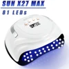 SUN X27 MAX Professional Nail Drying Lamp for Manicure Nails Gel Polish Drying Machine with Auto Sensor UV LED Nail Lamp 1