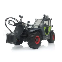 Gift JDM-128 1/14 RTR Telescopic RC Hydraulic Forklift Remoted Loader Multifunctional Truck Car FS I6S Outdoor Toys For Boys 2