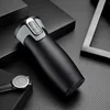 450ml Thermos Bottle For Coffee Vacuum Water Cup Business Office Car Use One-Click  Open Water Dispensing Thermal Cup 4
