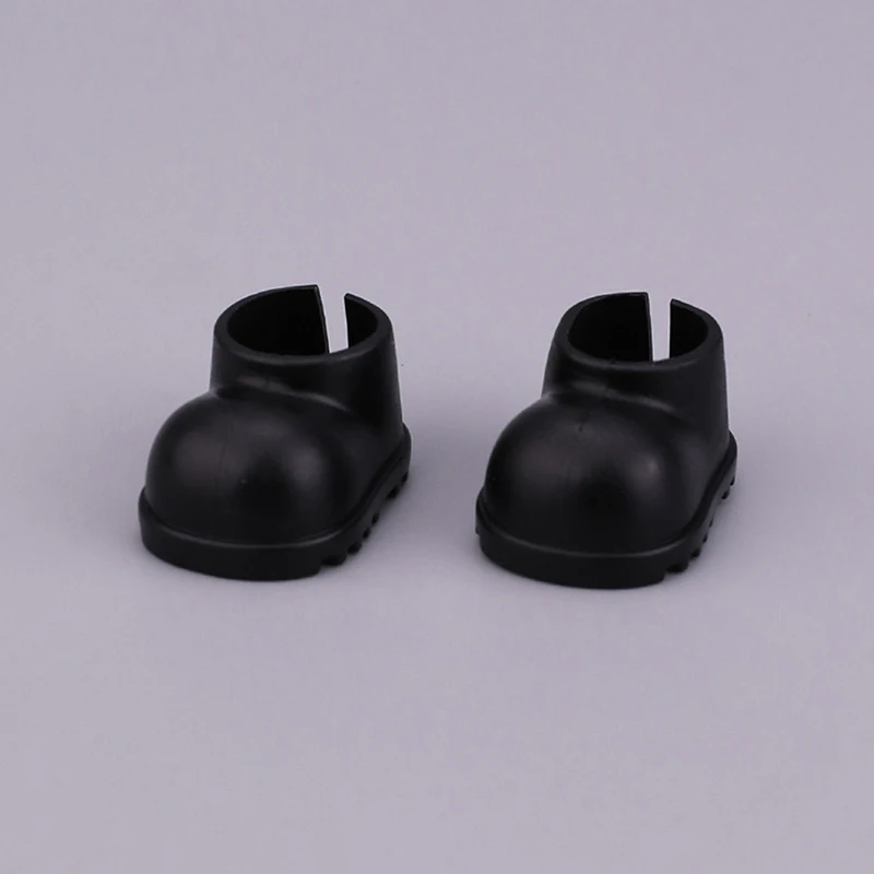 15/17cm Doll Shoes Plastic Mini Shoes For Dolls Mini Finger Shoes Clothing Accessory For 6.9 Inch Dollhouse Toys Random
