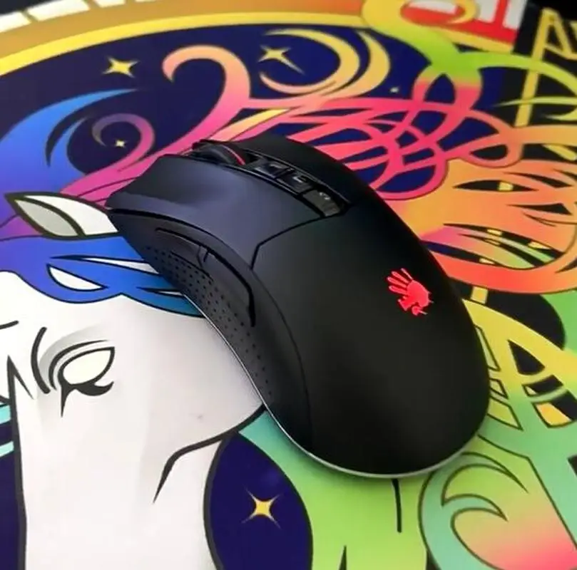 A4TECH Bloody R90Plus Wireless Mouse Esports Long Range Pc Gamer Mouse Laptop Accessories Lightweight Computer Peripherals
