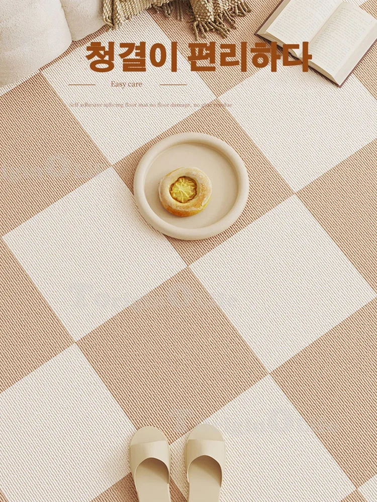 겨울용 활동 매트 아기 스플라이싱 러그, 세척 가능 아기 방 게임 퍼즐 매트, 유아 비접착 흡착 카펫, 10 개 