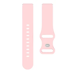 Durable 18mm Quick Release Hiking Wristband - Unisex Adjustable Watchband Strap - 18mm universal (Soft Pink)