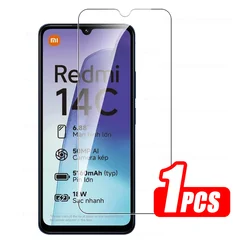 HD Tempered Glass Screen Protector for Redmi 14C (2024) - 6.88 Inches (1 Pieces)