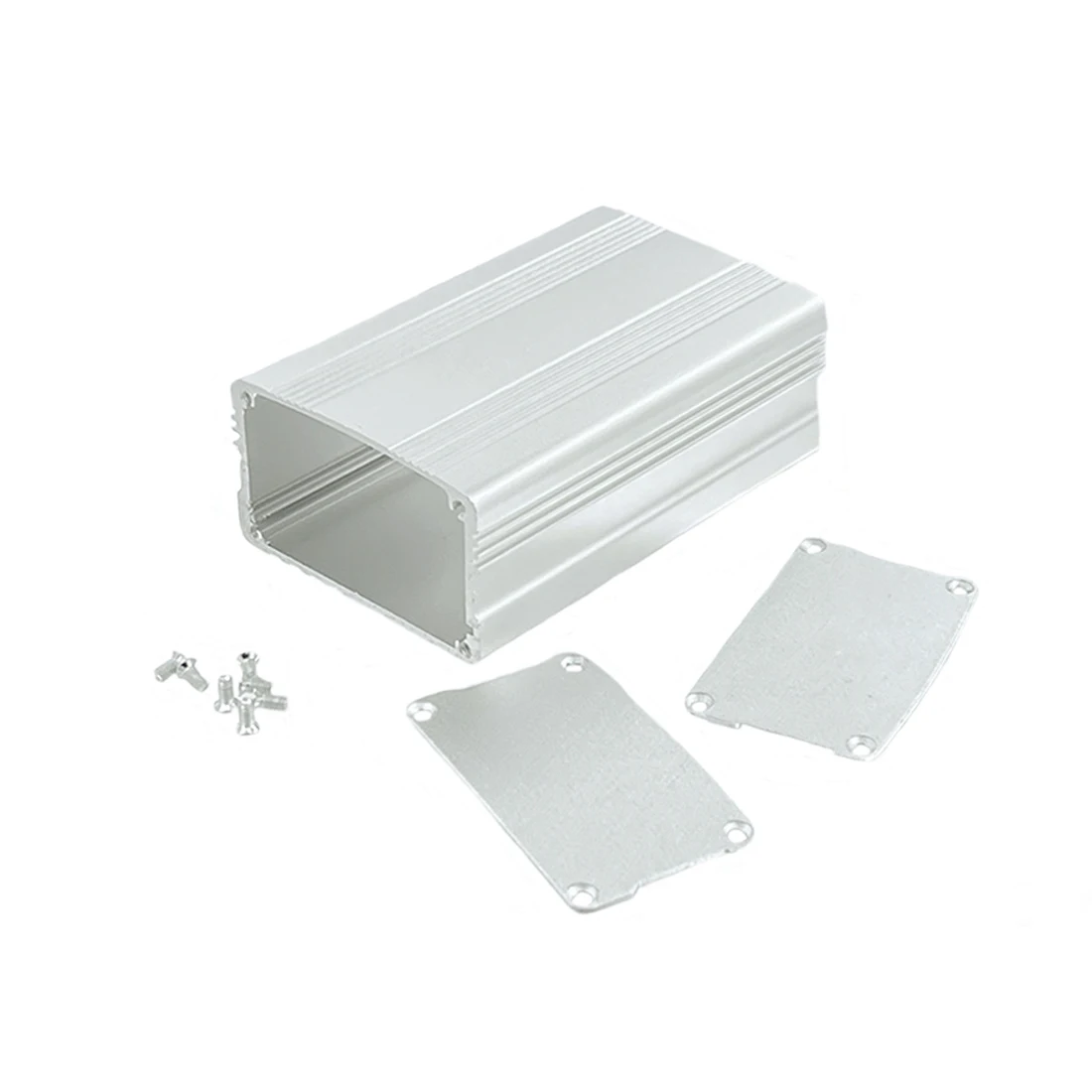 Aluminum Enclosure Box, Power Battery Shell, Desktop DIY, 64x38x100mm