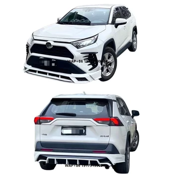 Toyota RAV4 ABS Body Kit Upgrade – Front Lip, Fog Lamp Covers & Rear Diffuser for Sporty Styling