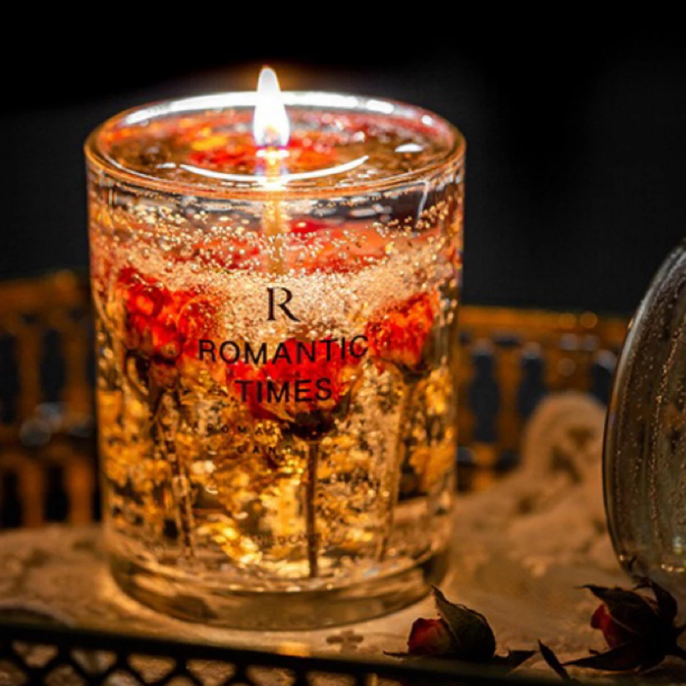 

Real Flower Jelly Candle Fragrance Gift Box