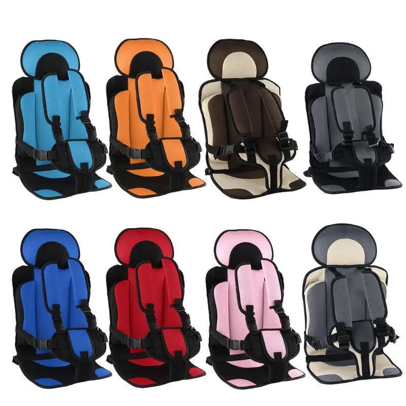 

Baby Car Safety Soft Sleeping Head Support Pillow Matching Belt Strap Covers Baby Carseat Neck Protection Headrest D0UC