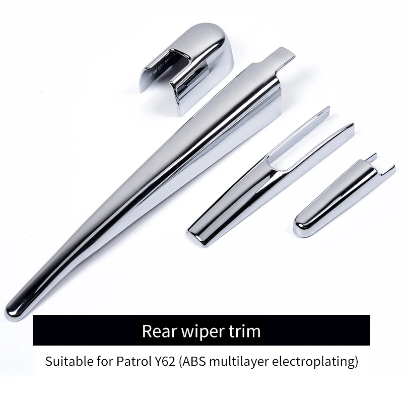 Rear wiper trim