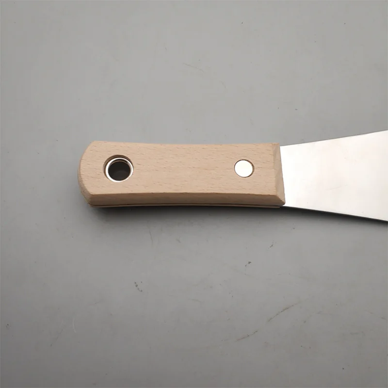 Japanese Diagonal Putty Knife Stainless Steel Coat Knife Corner Spatula Patel Push Shovels Construction Tools For Tile Builder