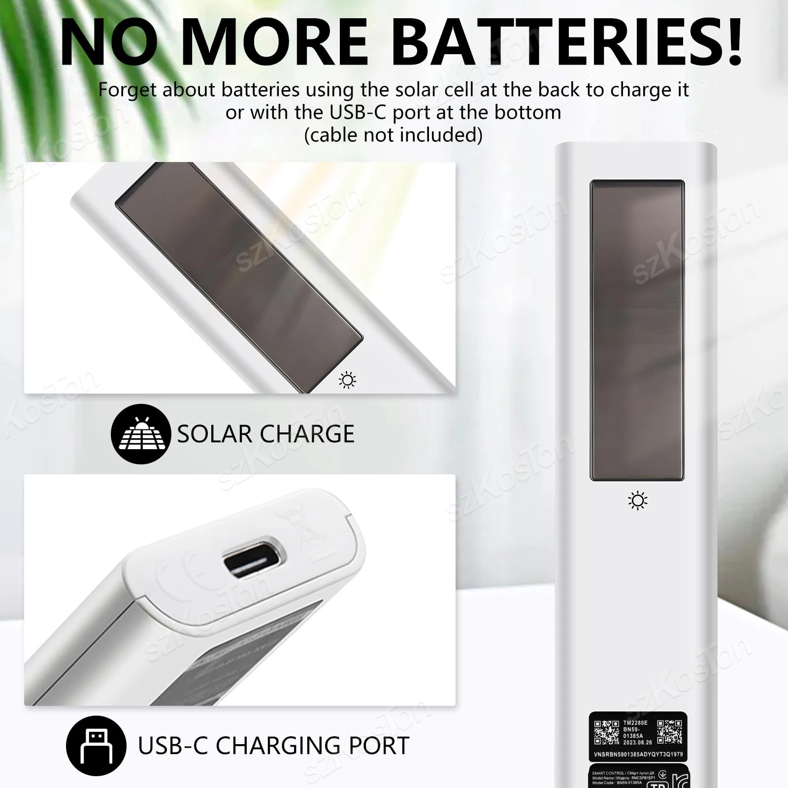 Solar Voice Remote - Eco-Friendly Replacement