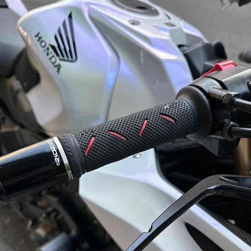 Universal Motorcycle Handlebar Grips - 22MM Rubber Modification Accessories