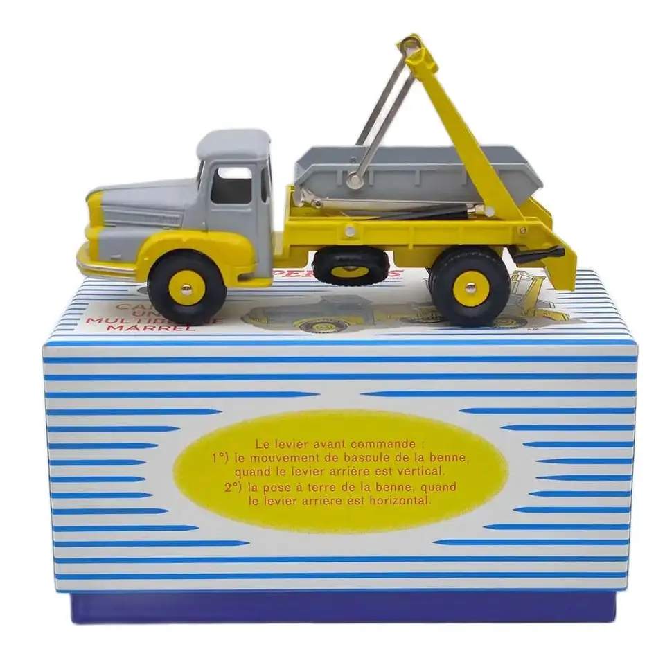 Dinky Toys Atlas - Camion Unic Multibenne Marrel 38A - Métal - Occasion