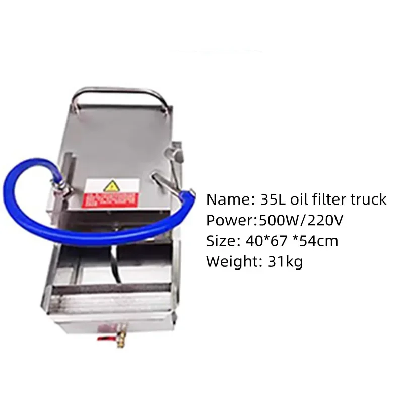 Small Filtration Oil Truck Precision Large Capacity Oil Filter Truck