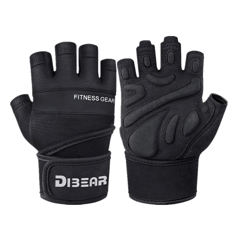 Weight Lifting Gloves Half Finger Bodybuilding Gym Gloves For Man Women