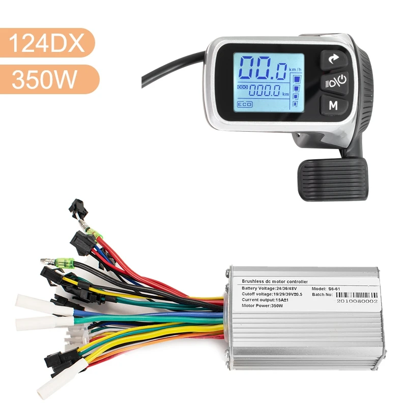 Kunray 124DX with Thumb Display Ebike Scooter Controller for