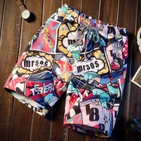 Mens Fashion Summer Beach Shorts Funny 3d Printed Short Pants Male Swimsuit Streetwear Loose Breathable Beachwear Shorts Pants 2