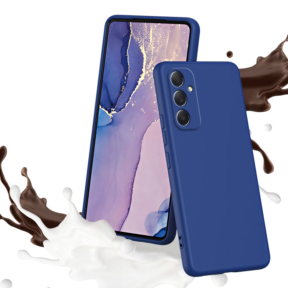 Luxury Liquid Silicone Phonr Case For Samsung Galaxy A16 A26 A36 A56 A06 A05 A05S A15 A25 A35 A55 5G Cover Cases — view 3