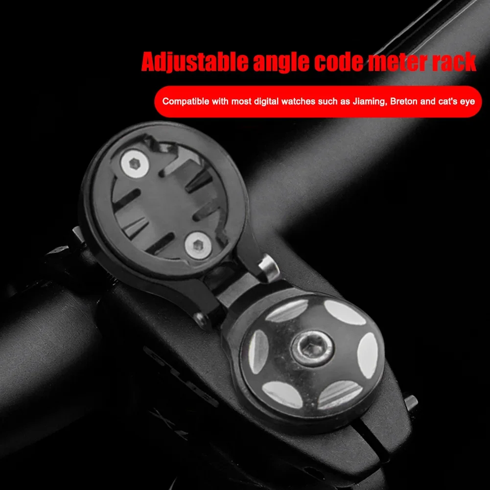 Adjustable Folding Bicycle Computer Stem Mount