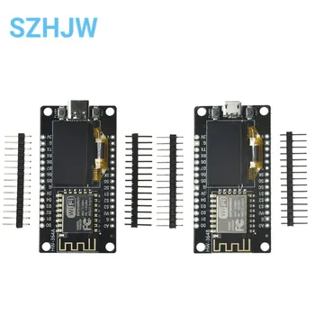Nodemcu 와이파이 개발 보드, 아두이노용, 0.96 인치 OLED 마이크로 C 타입, ESP8266