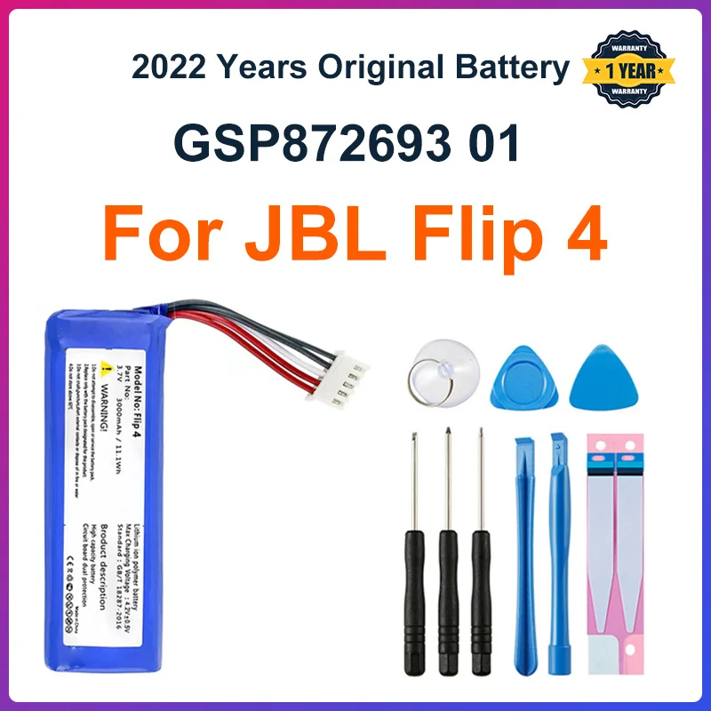 for JBL Flip 4, Flip 4 Special Edition Replace Battery JBL GSP872693 01  Tool