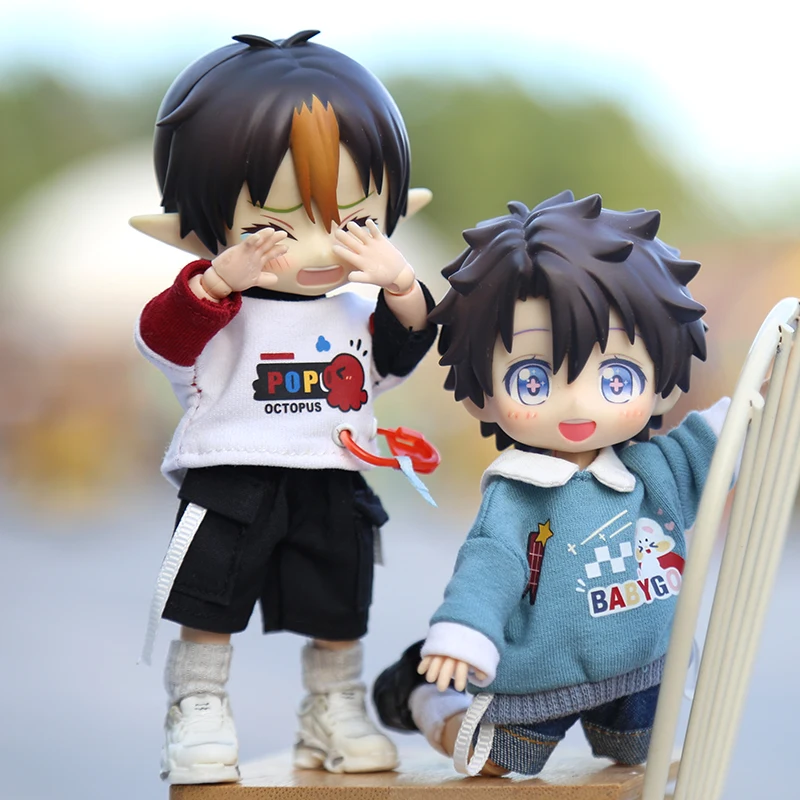 

Кукольная одежда HOUZIWA OB11, кукольная рубашка 1/12 BJD